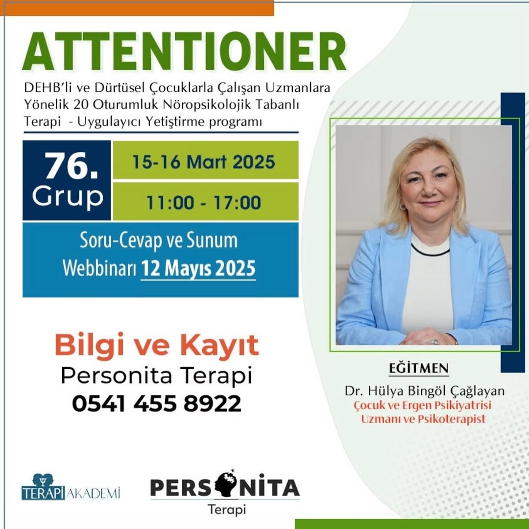 ATTENTIONER DEHB’li ve DÜRTÜSEL